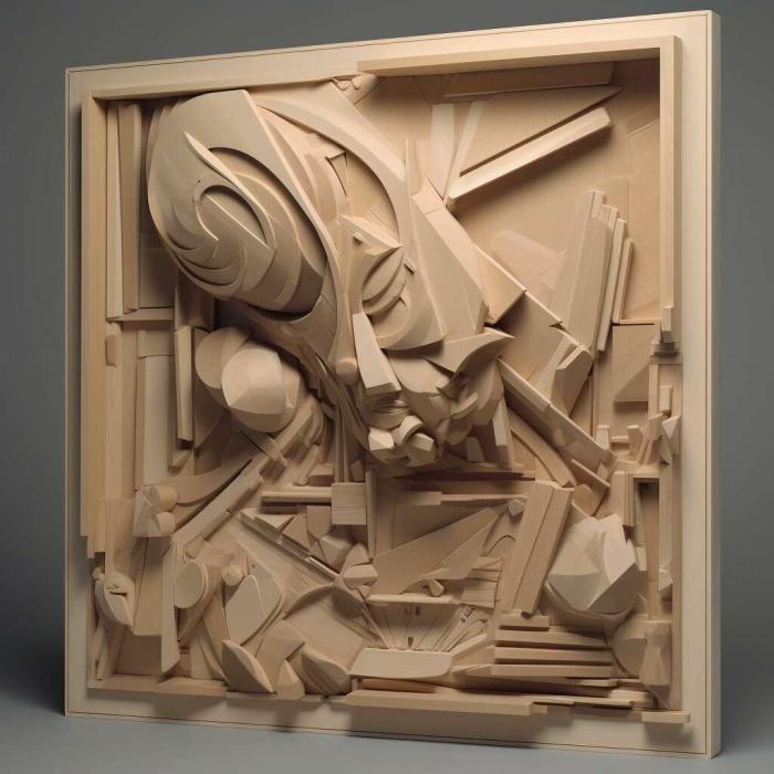 نموذج ثلاثي الأبعاد لآلة CNC 3D Art 